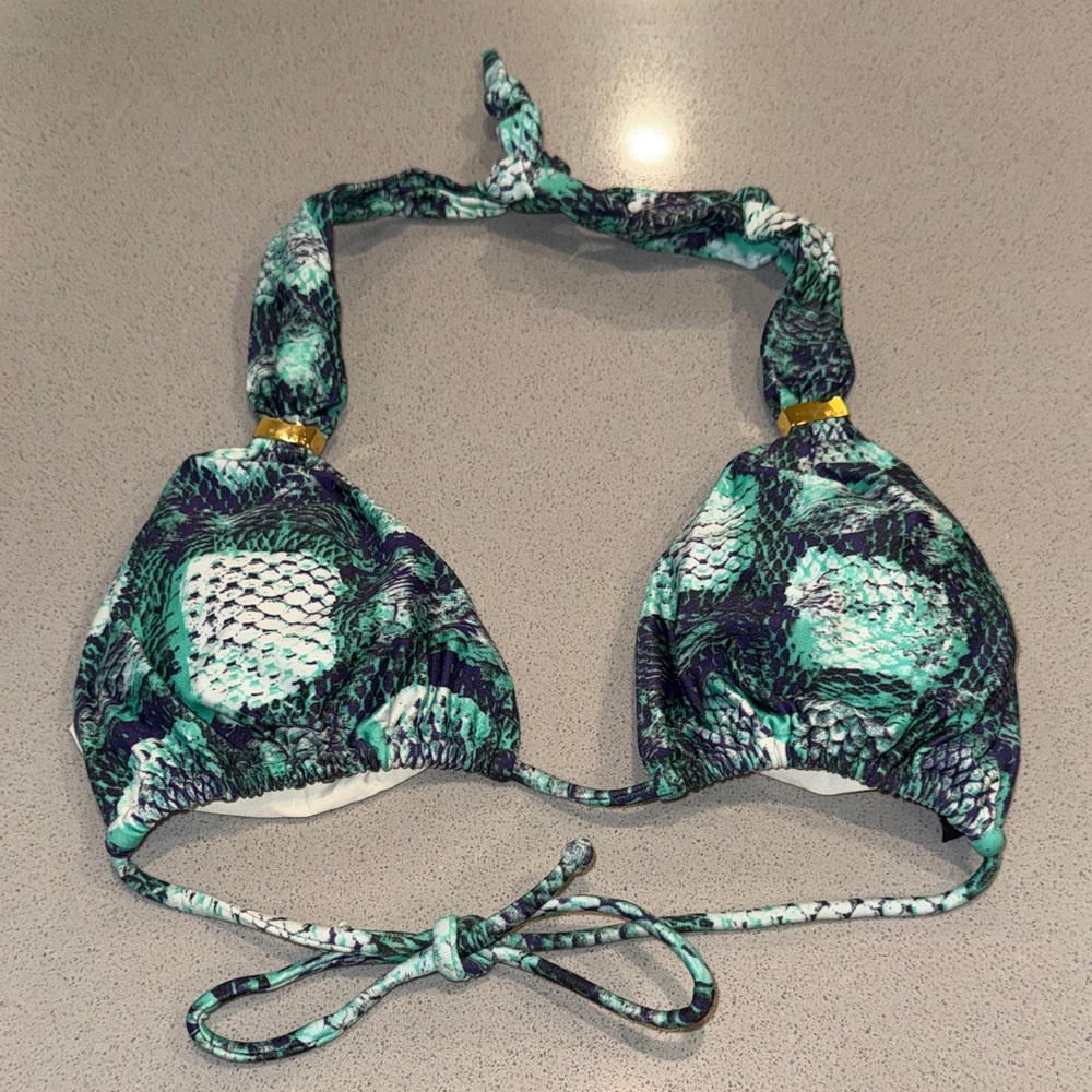 EUC ViX Paula Hermanny Bikini Top Size Medium